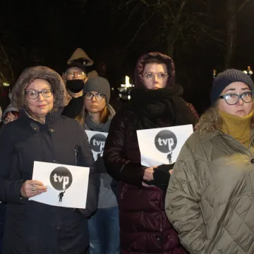 Wolne media, wolni ludzie. Protest w Radomsku