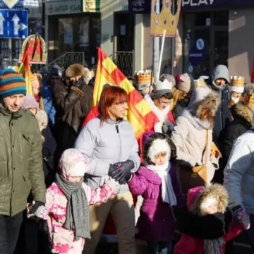 Orszak Trzech Króli 2017 na ulicach Radomska