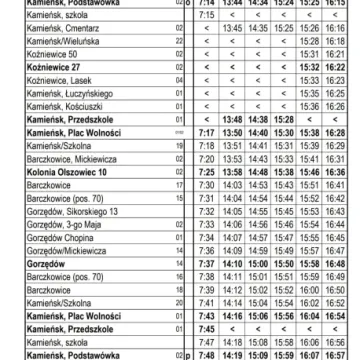 Kamieńsk uruchamia Gminny Transport Publiczny