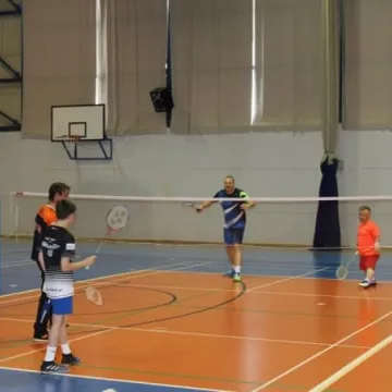 Zagrali w badmintona
