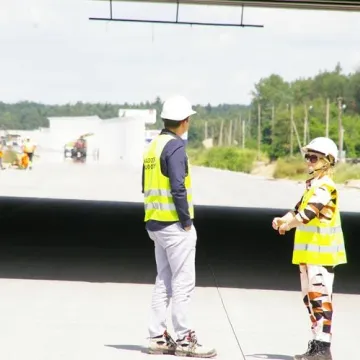 Jak postępują prace na budowie odcinka D autostrady A1?