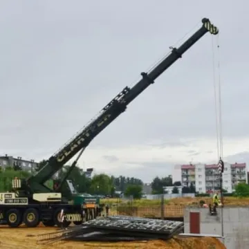 Zdjęcia z budowy basenu w Radomsku