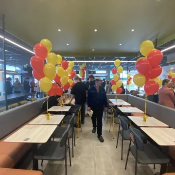 Tłumy na otwarciu McDonald’s w Radomsku