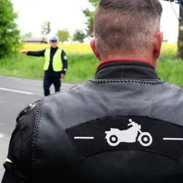 „Zmieścimy się wszyscy”. Wspólna akcja policji i motocyklistów w Kietlinie
