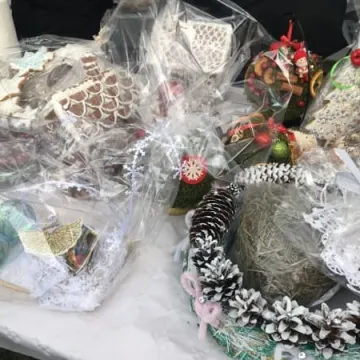 Kiermasz bożonarodzeniowy PSP 1