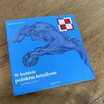 [WIDEO] Edmunda Bodanka wydała kolejny tomik poświęcony polskim lotnikom