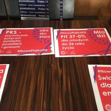 W Radomsku przedstawiono „Nową Piątkę PiS”