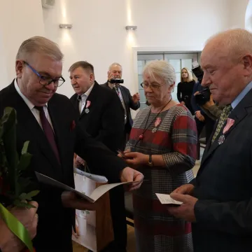 Złoci małżonkowie uhonorowani medalami
