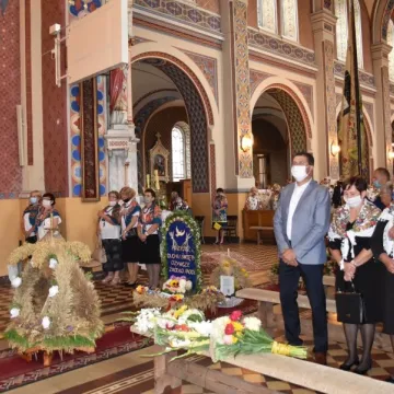 Parafialne dożynki w Kamieńsku