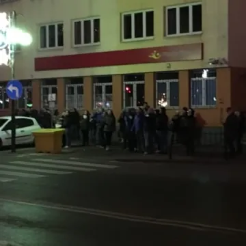 Radomszczanie przywitali 2017 rok na placu 3 Maja