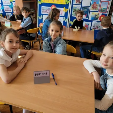 Czytelniczy konkurs w PSP 4 w Radomsku