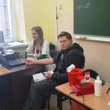 Oddali krew dla Janusza Kamińskiego