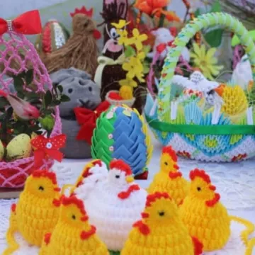 Wielkanocny kiermasz w Wielgomłynach