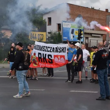 Kibice RKS Radomsko oddali hołd powstańcom warszawskim