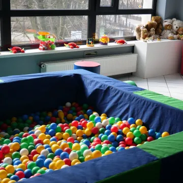 Дитяча ігрова кімната/sala zabaw dla dzieci uchodźców z Ukrainy