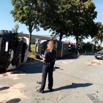 [AKTUALIZACJA] Groźny wypadek w Woli Malowanej