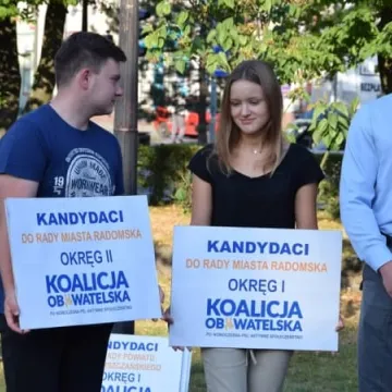 Drużyna Koalicji Obywatelskiej zaprezentowana 