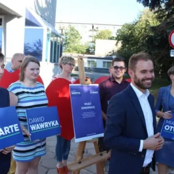 Dawid Wawryka przedstawia program wyborczy