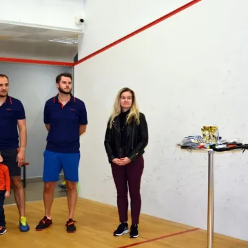 Tomasz Kowalski mistrzem Powiatu Radomszczańskiego w Squashu
