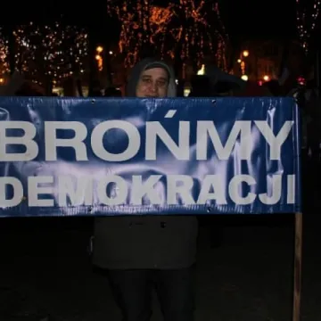 Obywatelski protest w Radomsku