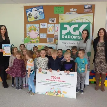 Dzieci z PP nr 3 w Radomsku wykonały najlepszą Eko-Zagrodę