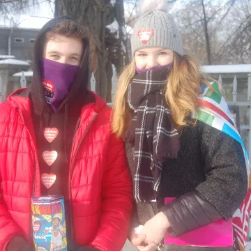 WOŚP 2021 w Radomsku. Wolotariusze kwestują na ulicach