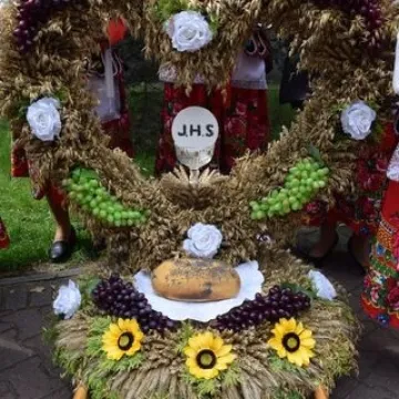 Parafialne święto plonów w Kamieńsku