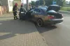 BMW uderzyło w słup energetyczny na ul. Sierakowskiego