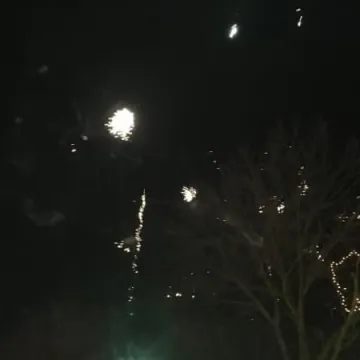 Radomszczanie przywitali 2017 rok na placu 3 Maja