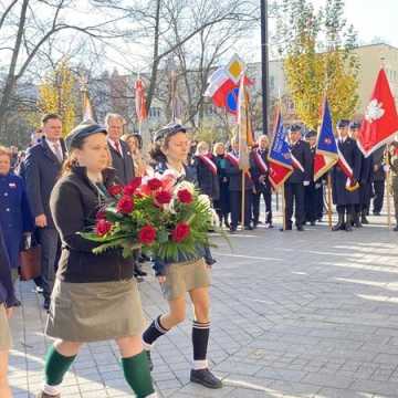 Radomszczanie upamiętnili 103. rocznicę odzyskania przez Polskę niepodległości