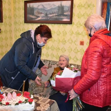 100. urodziny mieszkanki gminy Kamieńsk