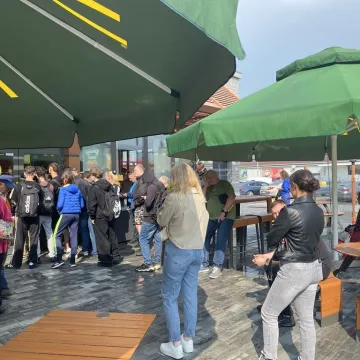 Tłumy na otwarciu McDonald’s w Radomsku