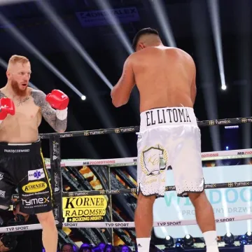 Korner Radomsko Boxing Night 2023. Robert Parzęczewski znokautował rywala