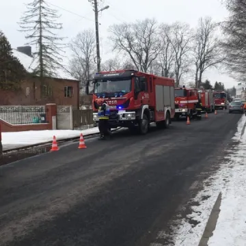 Pożar domu w Wielgomłynach. Jest ofiara śmiertelna