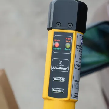 Kierowcy zdawali egzamin z trzeźwości