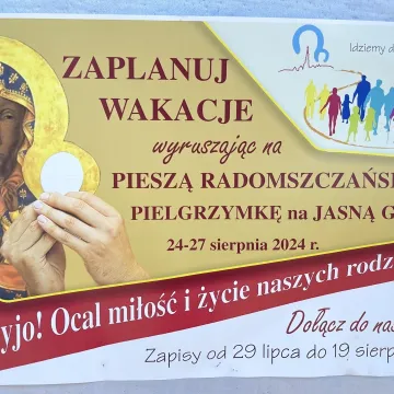 Dołącz do wspólnej pielgrzymki na Jasną Gorę