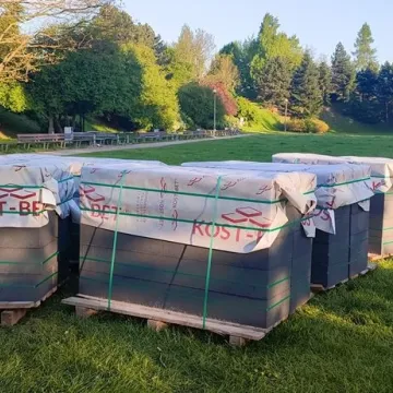 Trwa modernizacja schodów w Parku Solidarności w Radomsku