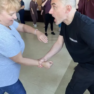 Pielęgniarki i położne ćwiczyły techniki samoobrony