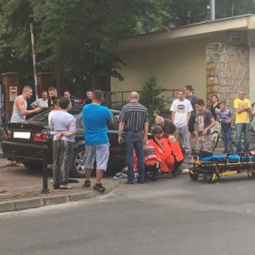 Wjechał wprost pod auto
