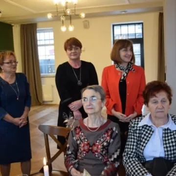 Wigilia koła Polskiego Związku Niewidomych 