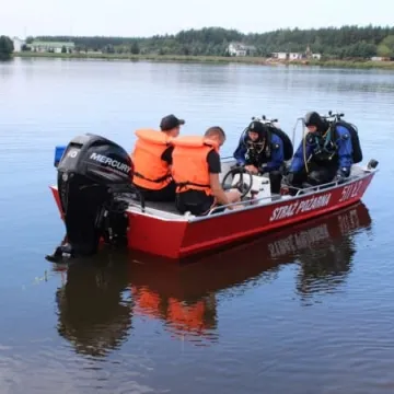 Ćwiczenia wodno-nurkowe strażaków z Radomska