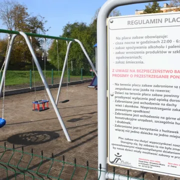 W Piotrkowie Tryb. powstał nowy plac zabaw