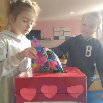 Walentynki „zerówiaków” z PSP nr 8 w Radomsku