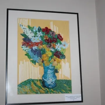 Warsztaty quillingu w bibliotece