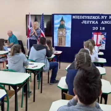 Międzyszkolny Konkurs Języka Angielskiego w Strzelcach Małych
