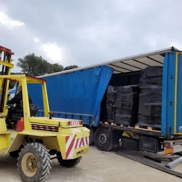 Do Radomska dotarły z Francji dary dla uchodźców