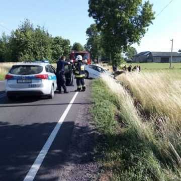 Wypadek w miejscowości Jedlno Pierwsze