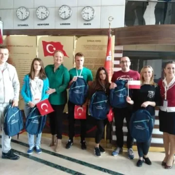 Uczniowie z Mechanika w Stambule