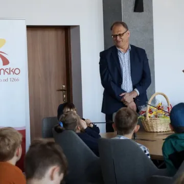 Najmłodsi z wizytą u prezydenta Radomska