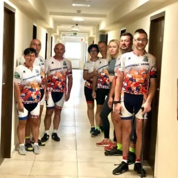 Uczestnicy akcji „Pokonać siebie” ruszyli w Bieszczady. Na czele Michał Ludwiczak